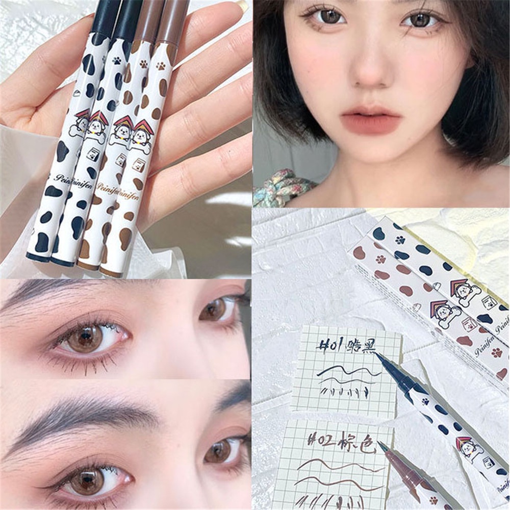 Bút Kẻ Mắt Màu Nâu Chống Thấm Nước Và Mồ Hôi Chống Nhòe Cho Người Mới Bắt Đầu