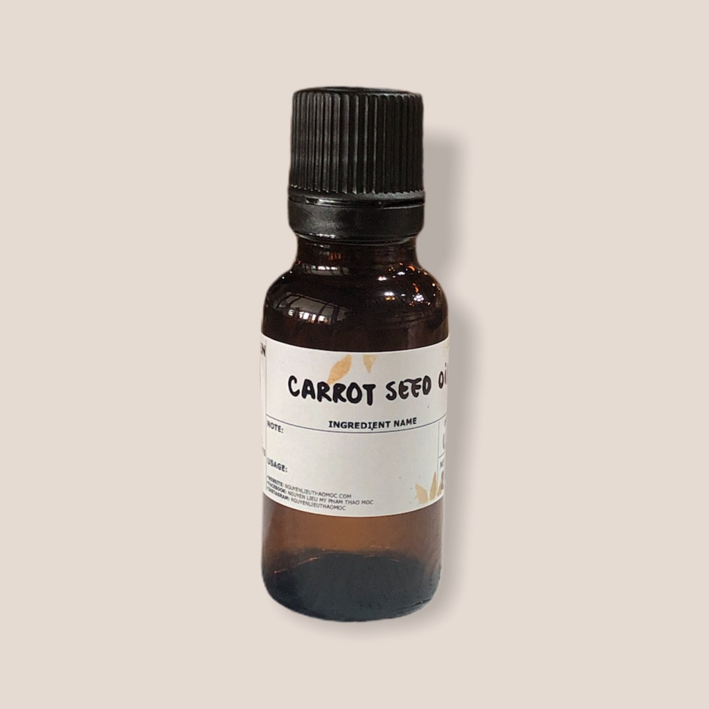 Dầu hạt cà rốt 20 ml  FREESHIP  The jungle herbs