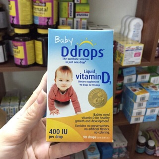 Vitamin D3 Drop hàm lượng D3 cao - Mỹ
