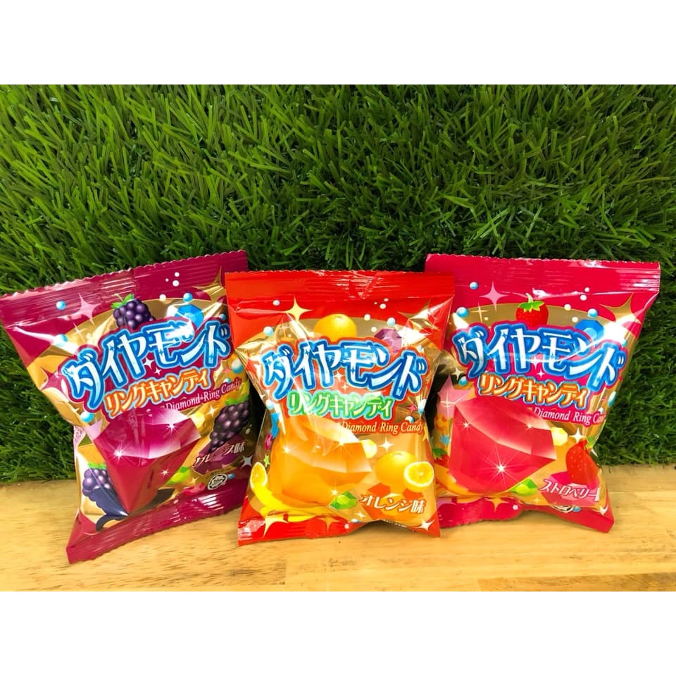 [LẺ 1 CÁI] Kẹo Nhẫn YaoKin Diamond Rings Candy Nhật Bản