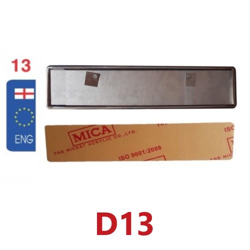 KHUNG BIỂN SỐ DÀI BẰNG INOX  CÓ NHIỀU MẪU CỜ DÀNH CHO XE Ô TÔ MẪU 1-27