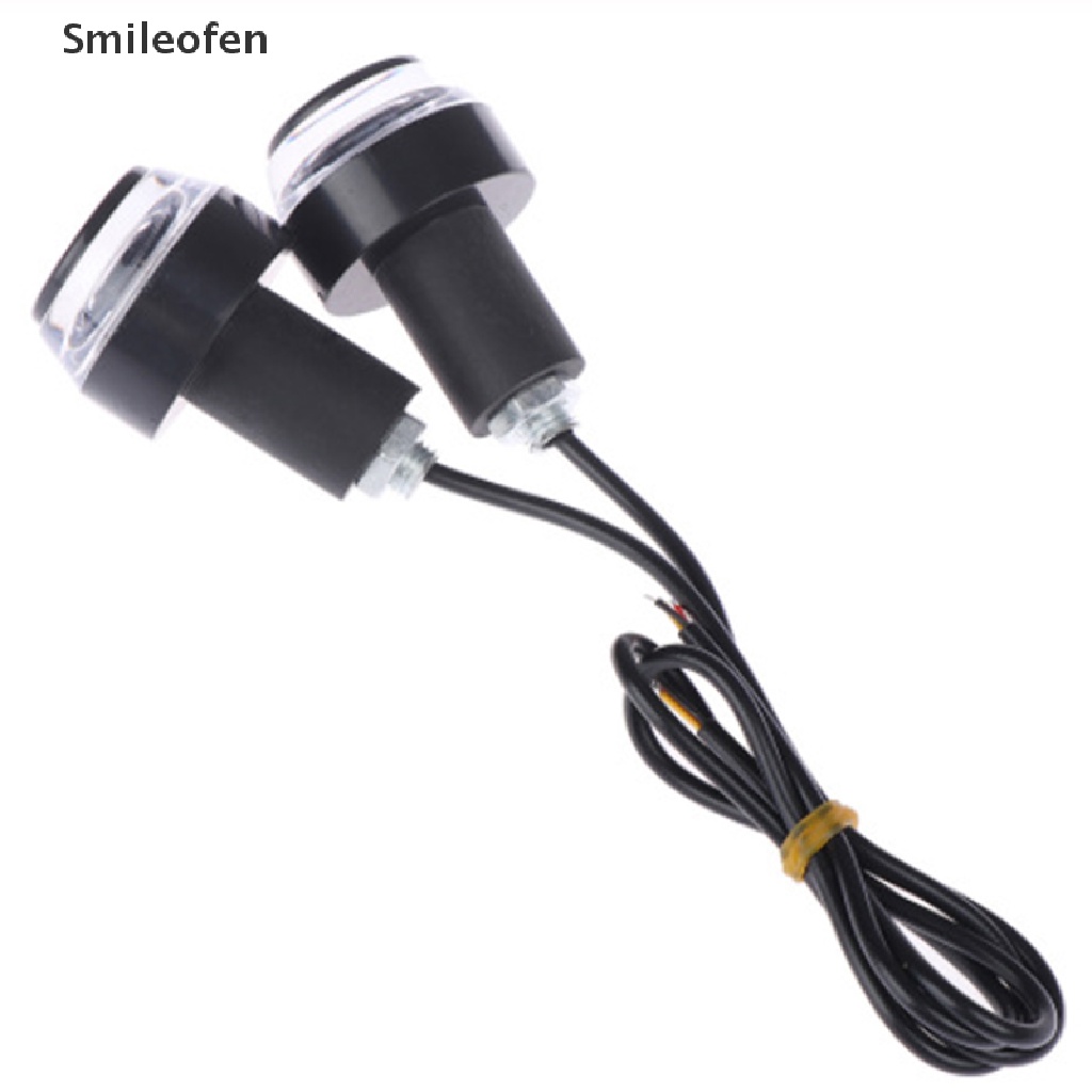 Bộ 2 Đèn LED Tín Hiệu DC 12V Gắn Tay Lái Xe Máy