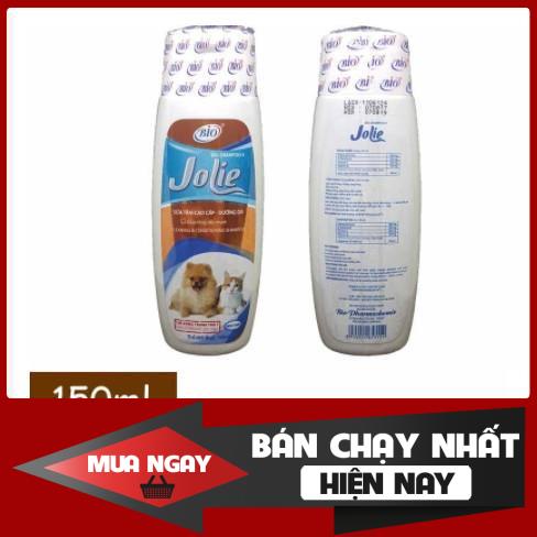[❌GIÁ SỈ❌] Sữa Tắm Cao Cấp Dưỡng Lông Siêu Mượt Khử Mùi Hôi Jolie Bio 150ml ❤️