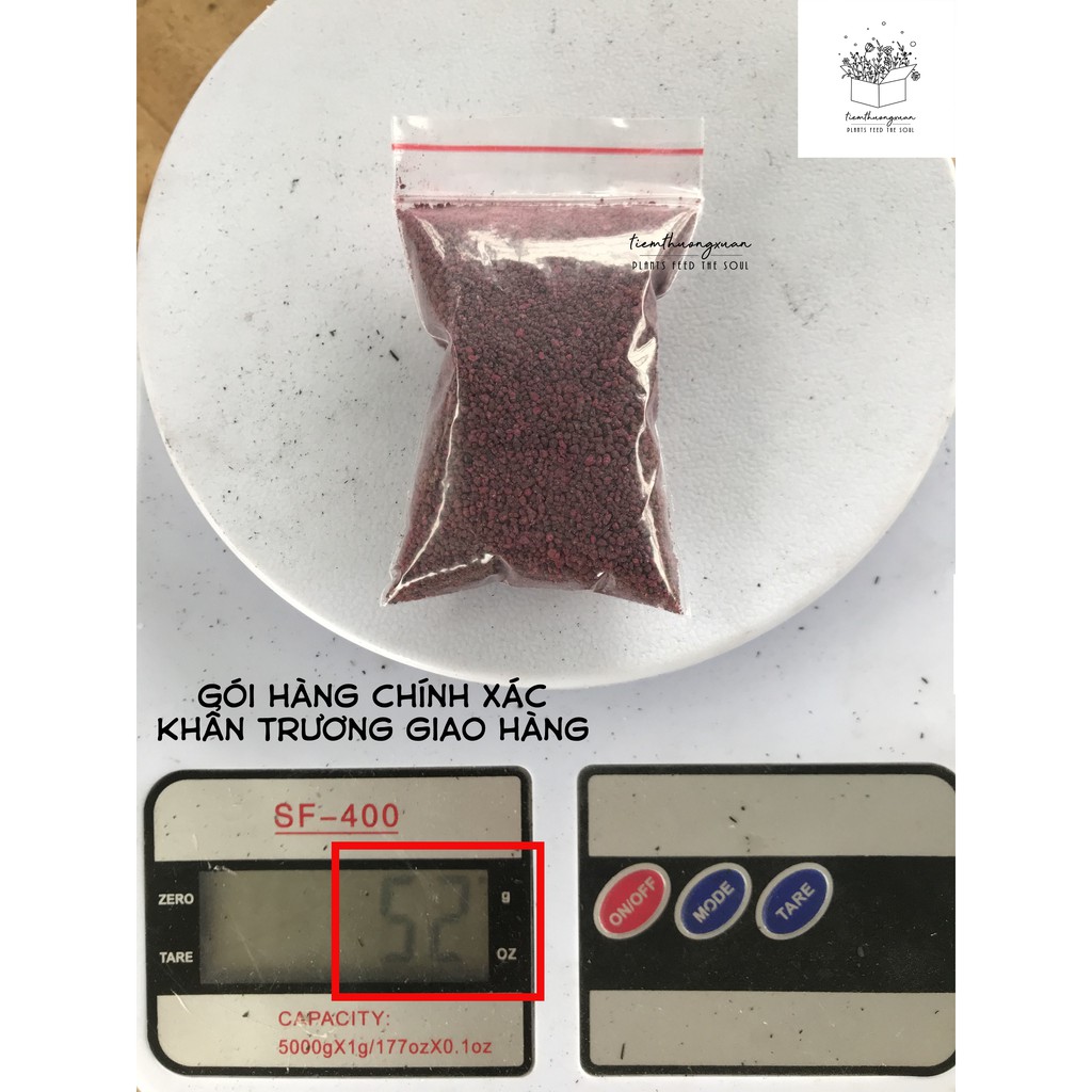 Thuốc tím trị rệp cho sen đá, xương rồng, cây cảnh - Gói 50 gram