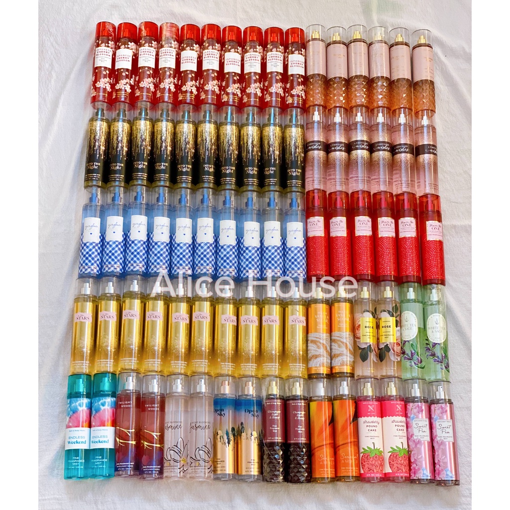 [Auth]  Xịt thơm body mist Bath&Body Works ( Nhiều mùi) 🌸