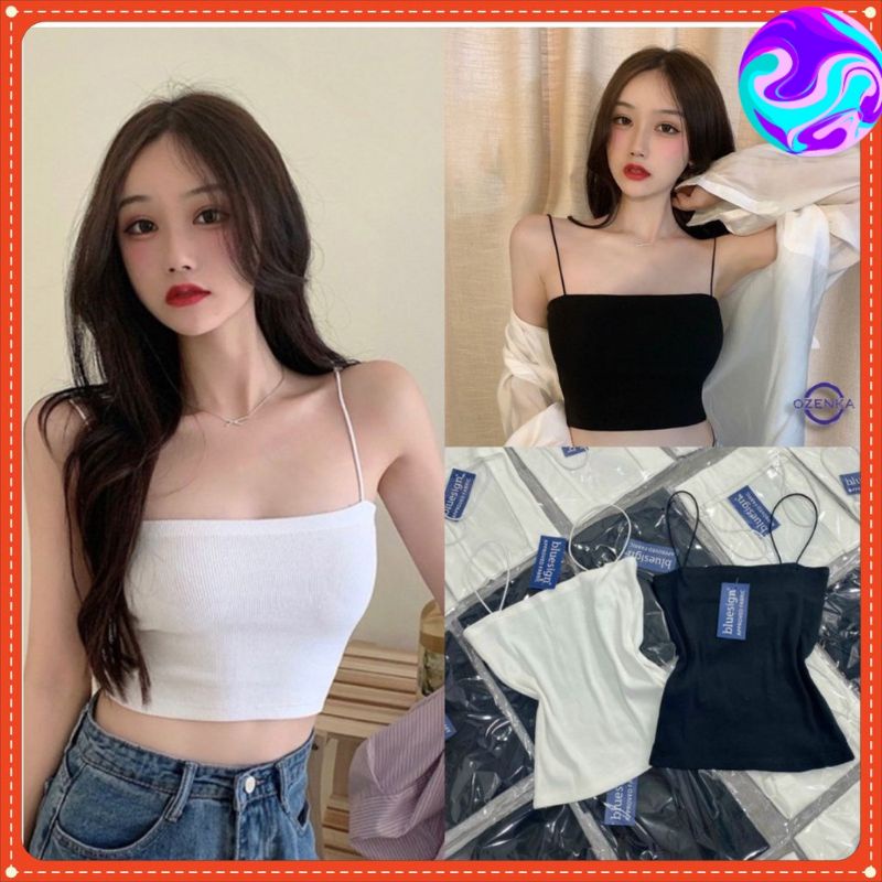 ÁO 2 DÂY THUN SỢI BÚN , ÁO 2 DÂY THUN COTTON, DÂY BÚN, CO GIÃN , DẦY DẶN MỊN ĐẸP, HÀNG CAO CẤP CỰC HOTT 5.0