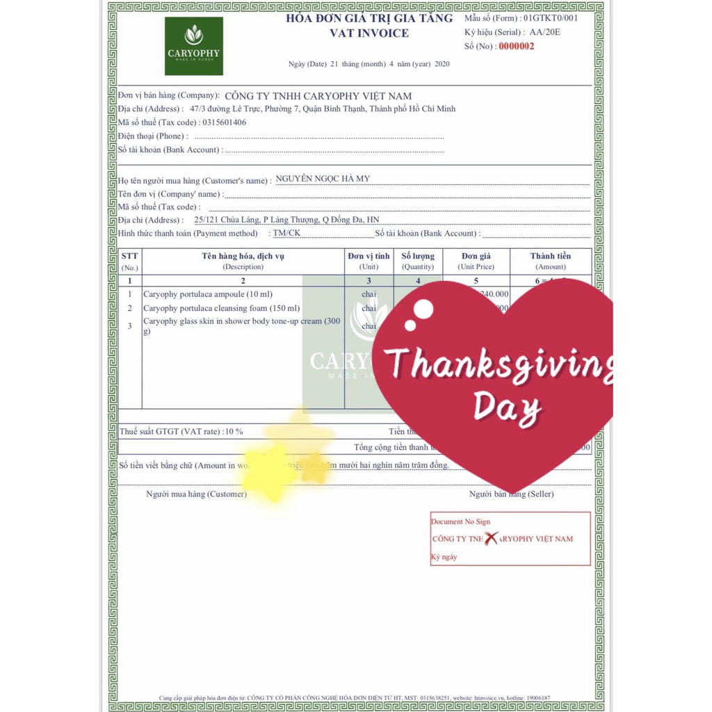 Serum trị mụn Caryophy 10ml | BigBuy360 - bigbuy360.vn