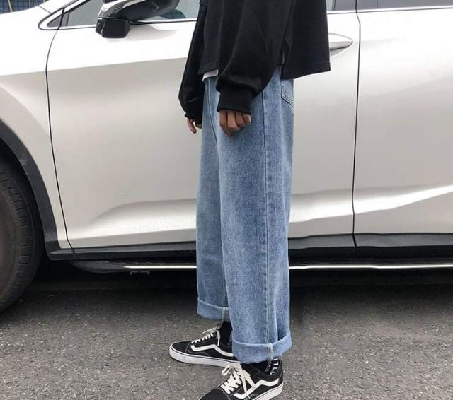 Quần Jean Nam  Ống Rộng Baggy Unisex | BigBuy360 - bigbuy360.vn