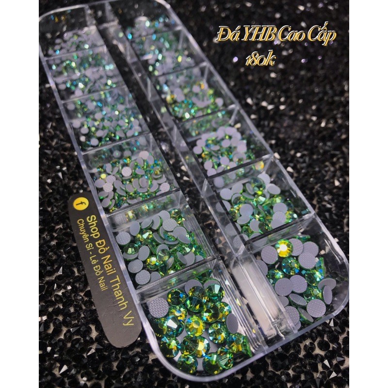 Đá Khay YHB Cao Cấp Mix 1440v Siêu Sáng [Thanh Vy Nail]
