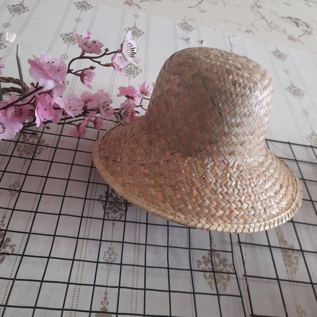 Nón cói du lịch không họa tiết