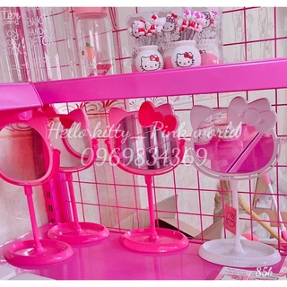 Gương 2 mặt hello kitty