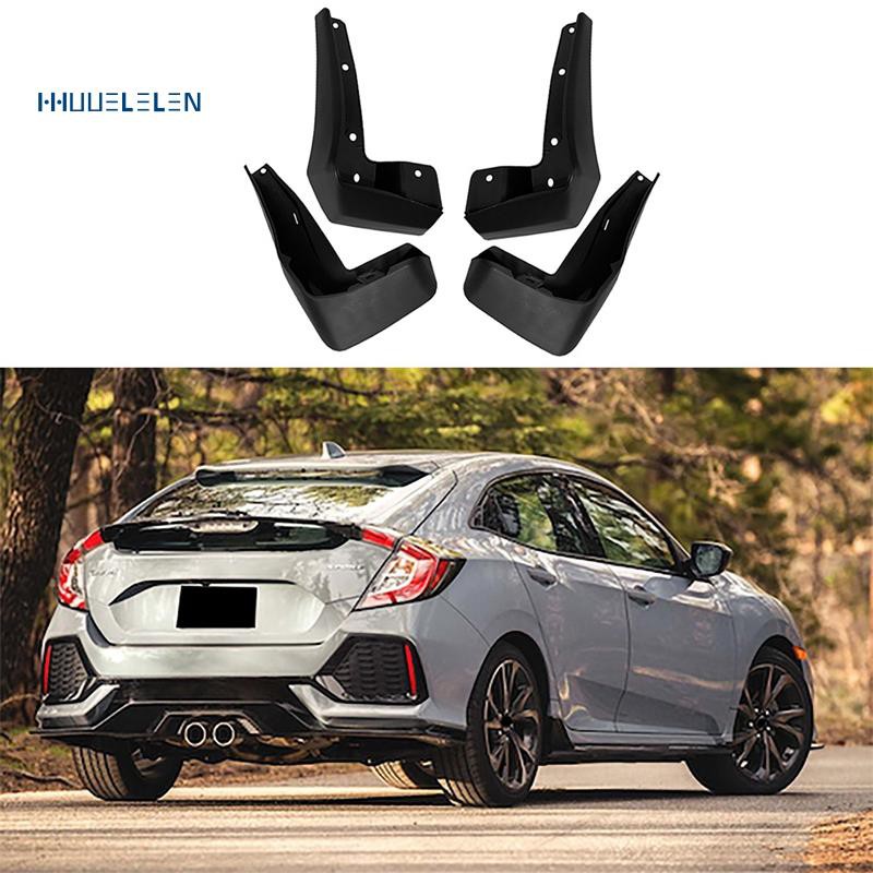 for Honda Civic Hatchback 2019-2020 Front&Rear Mud Flap Guard Fenders Mudguard Splash Mudflaps Fender Mudguards