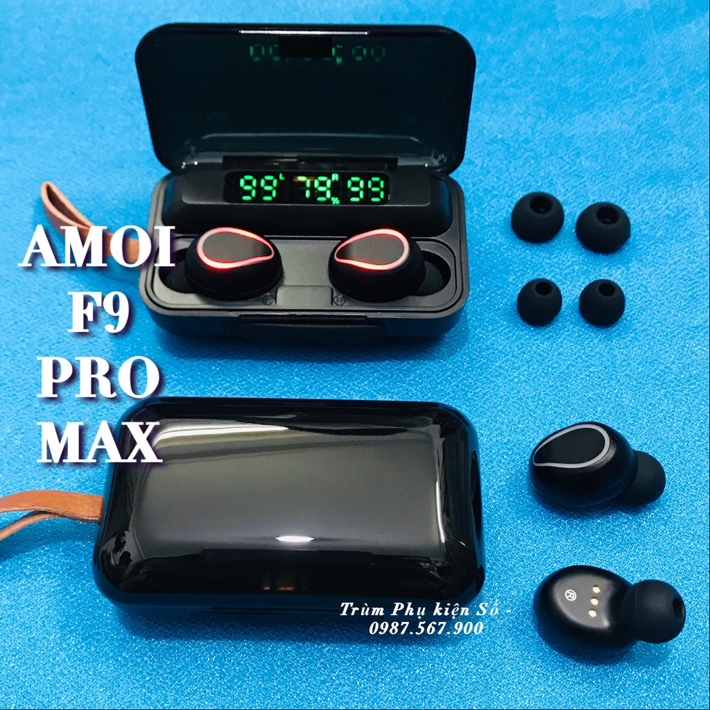 Tai Nghe Bluetooth Amoi F9 PRO MAX CHÍNH HÃNG (PHÂN PHỐI CHÍNH HÃNG)