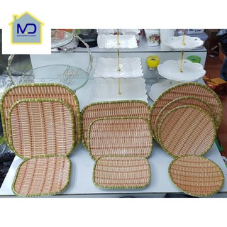 (siêu phẩm) Mẹt phíp giả mây tre đan ( Vuông )