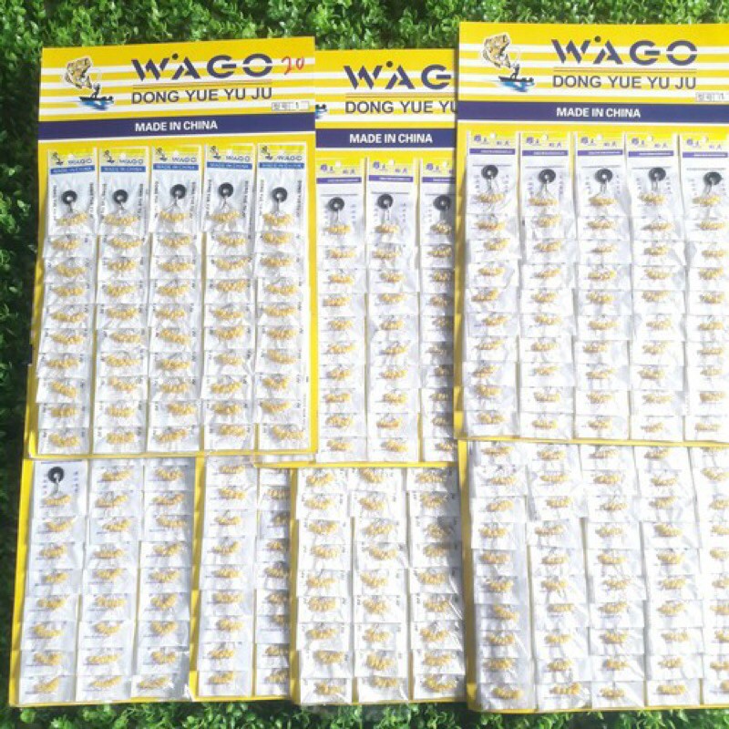 Combo 5 vỉ hạt chặn phao loại 20 hạt