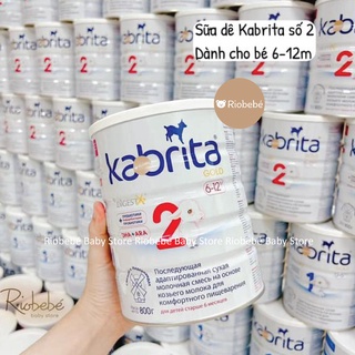 Sữa dê Kabrita 800g đủ số 1,2,3 [Hàng chuẩn Air - Nội địa Nga]