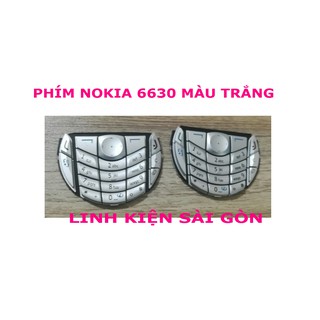 Phím nokia 6630 màu trắng