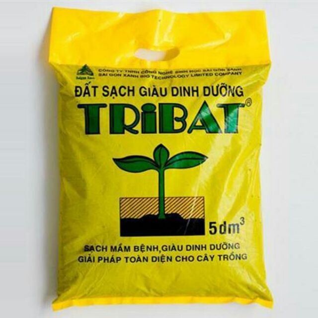 Đất sạch giàu dinh dưỡng Tribat 5dm3