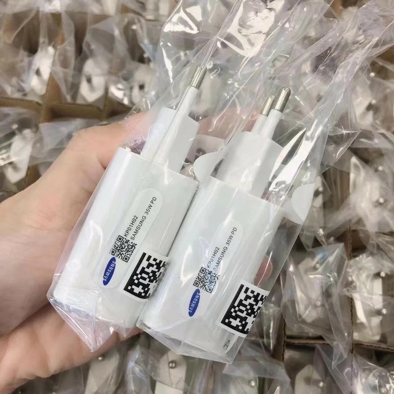 Combo củ sạc nhanh Samsung 35W 2 cổng USB và TypeC công nghệ sạc nhanh PD và QC 4.0 bảo hành 12 tháng lỗi 1 đổi 1