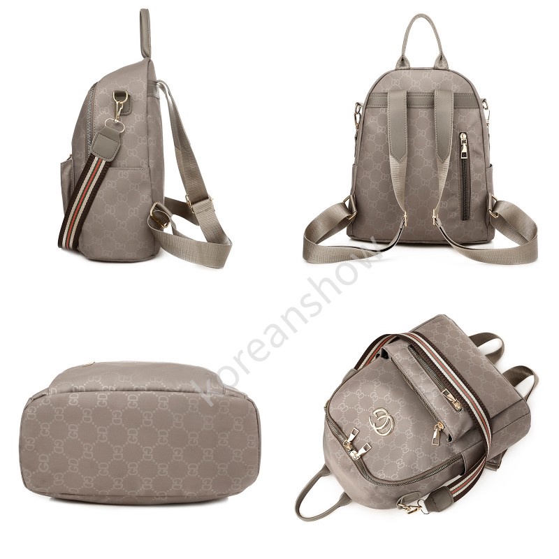 Hàng Có Sẵn Ba Lô Nylon Chống Thấm Nước Chống Trộm Thời Trang Dành Cho Nữ