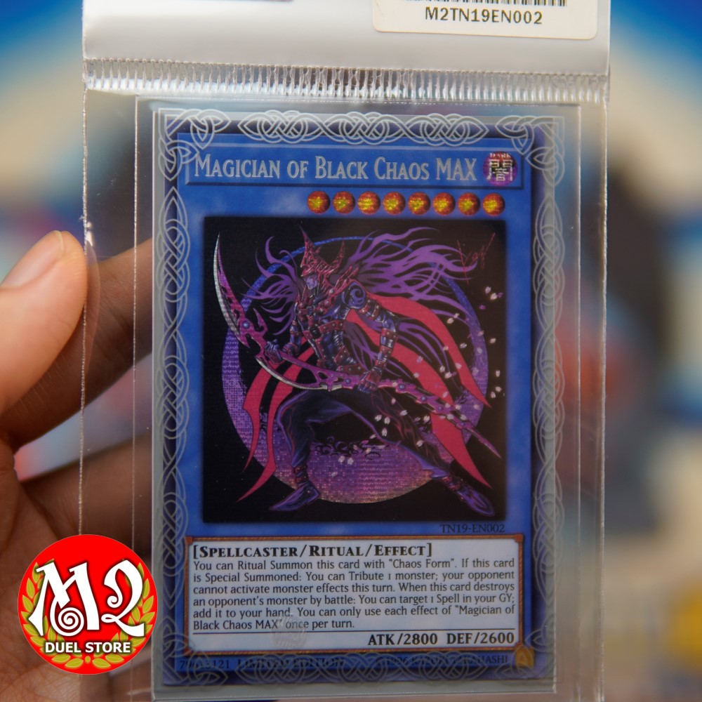 Lá bài Yugioh TN19-EN002 - Magician of Black Chaos MAX - Prismatic Secret - Bảo quản M2SCCQ-LITE