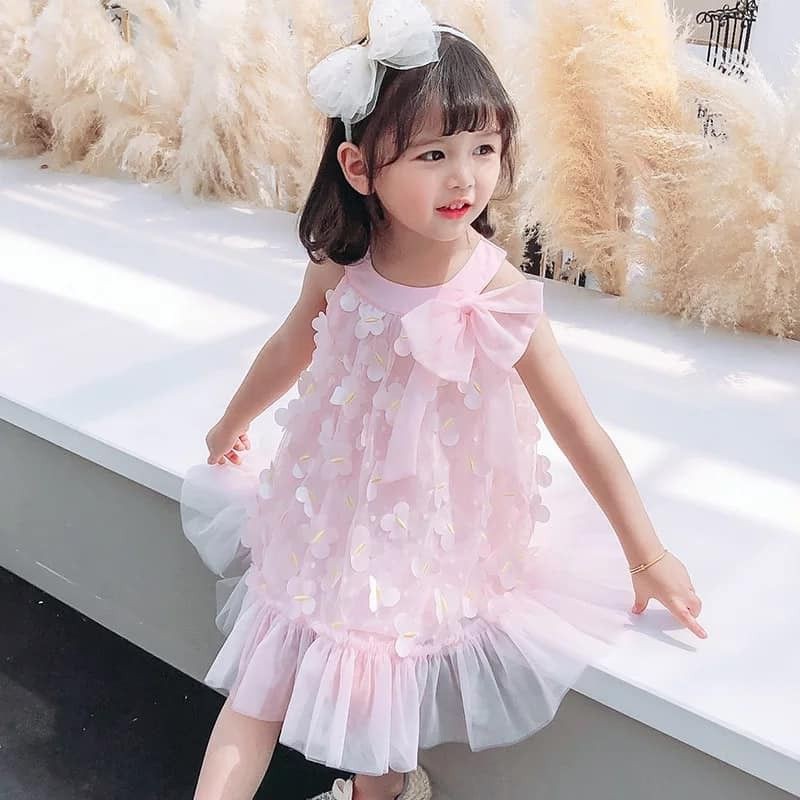 [SW1327] Đầm bé gái size 2 (9-11kg)