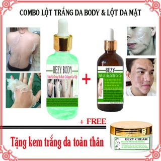 Combo Serum Tái Tạo Trắng Da An Toàn