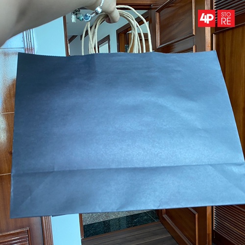 01 TÚI KRAFT XANH DƯƠNG ĐẬM 32X24X11CM - HỎA TỐC