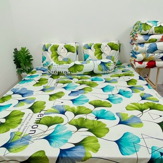 Bộ drap Thun hàn quốc mẫu mới 4 món(nệm dày 10-15cm)
