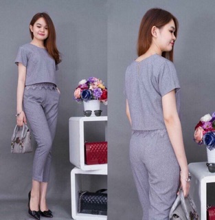 Sét Bộ Viền Cá Tính Đen-Xám-Xanh