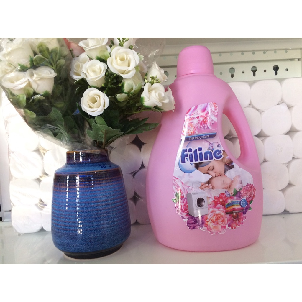 Nước giặt xả Filine Nhật Bản Lưa Hương Thơm Dài Lâu [ không Thơm Hoàn Tiền ] HÀNG CHÍNH HÃNG