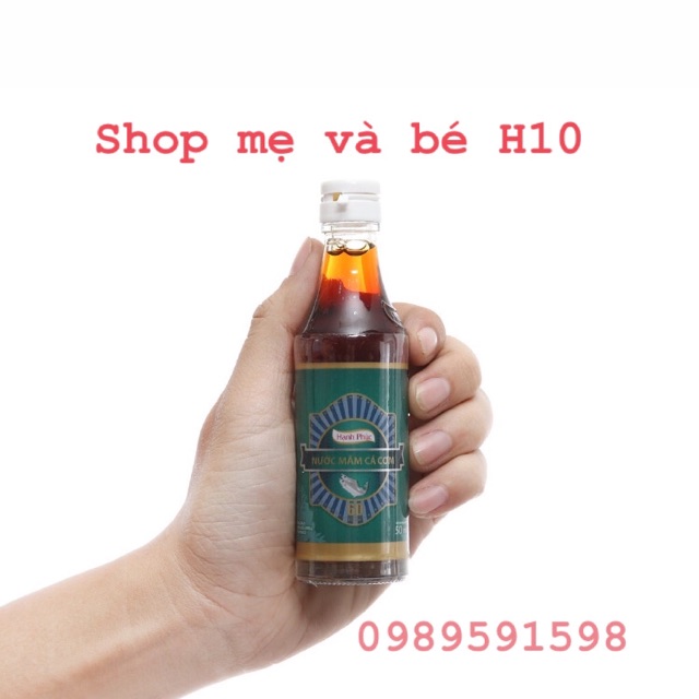 Nước mắm Hạnh Phúc 50ml 60 độ đạm (date:3/2021)