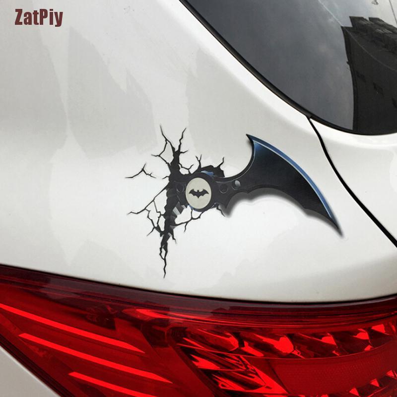 Sticker Dán Xe Hơi Hình Siêu Anh Hùng Avengers 3d Sáng Tạo