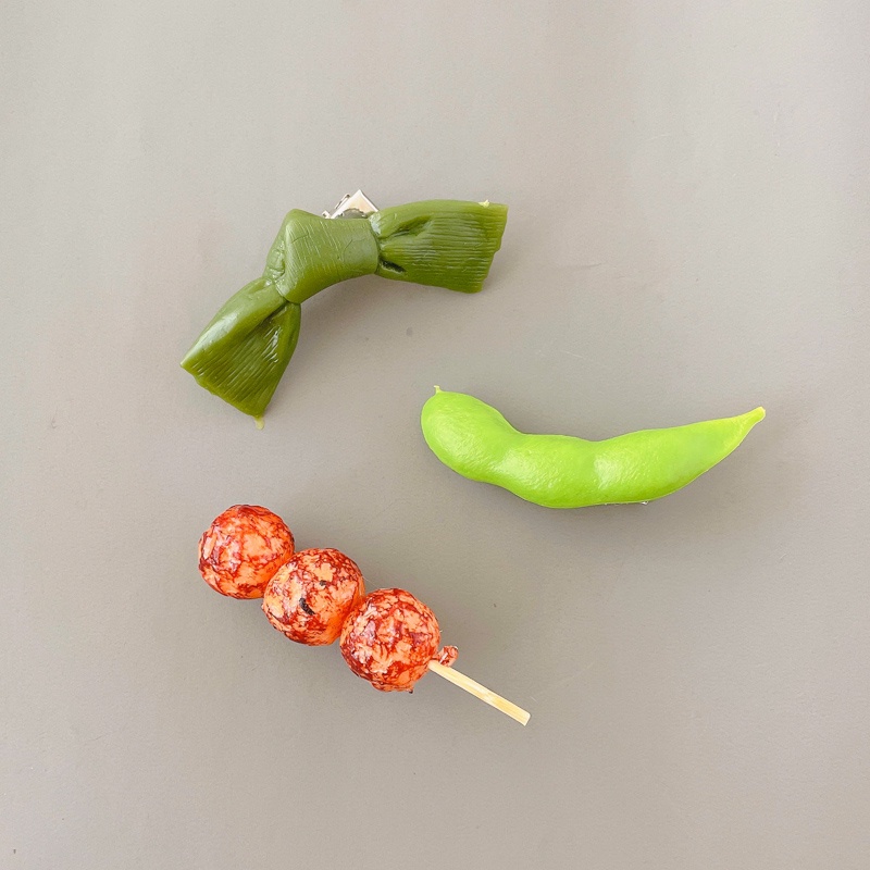 Kẹp Tóc Hình Đồ Ăn Vui Nhộn Dành Cho Nữ