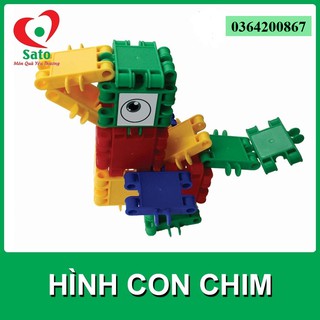 Đồ chơi xếp hình Sato 32 - 65 chi tiết