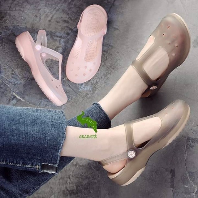 Sẵn Dép crocs Veblen thời trang hè đi biển xinh xắn cho nữ, chống trơn trượt