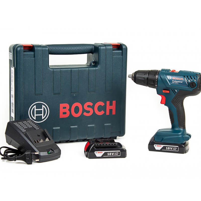 Máy khoan vặn vít dùng pin Bosch GSR 180-LI + Quà tặng áo mưa