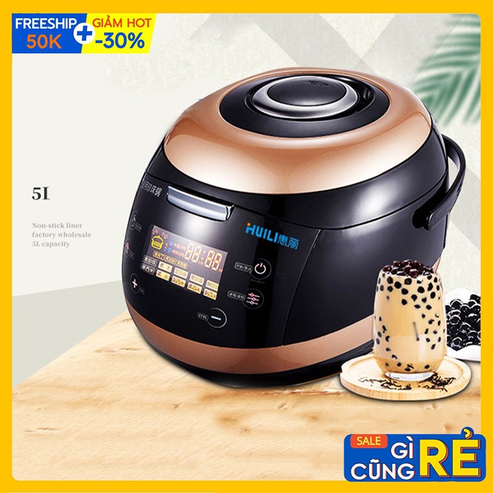 Nồi nấu ủ trân châu tự động Aonuosi 5L