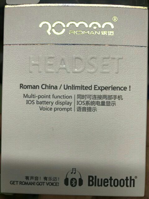 TAI NGHE BLUETOOTH ROMAN X3S