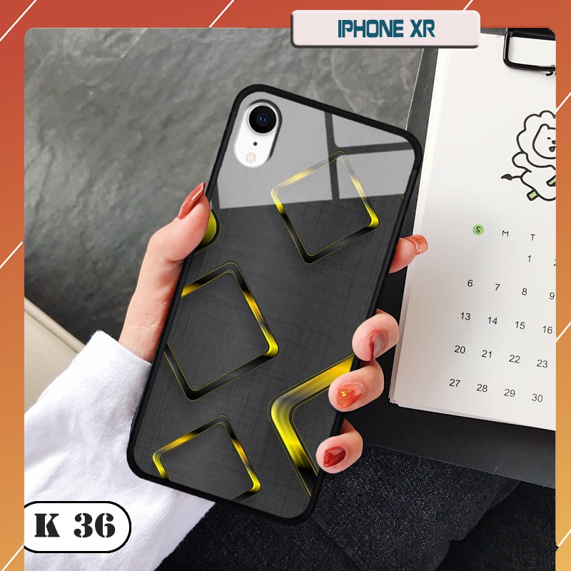 Ốp lưng kính 3D Iphone Xr