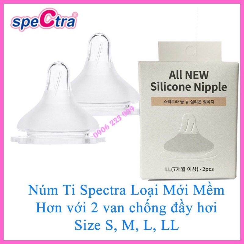 Núm ti spectra vỉ 2 cái