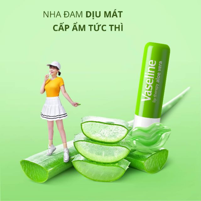 Son dưỡng môi vaseline dạng thỏi