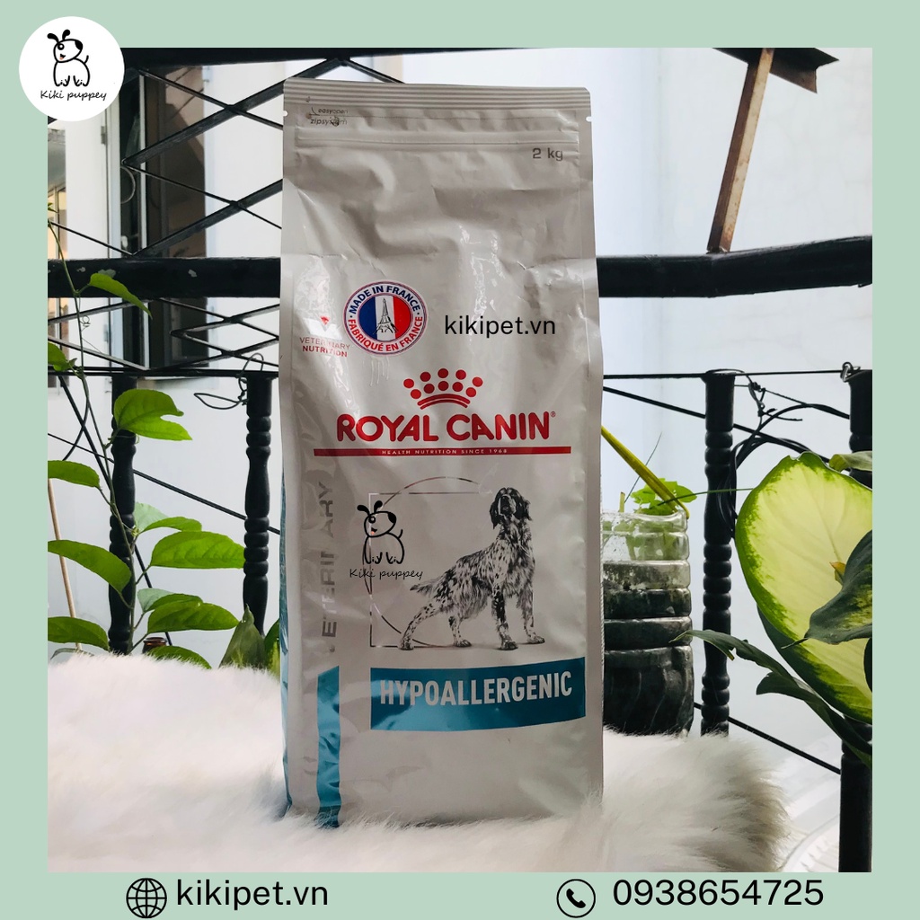Thực phẩm chức năng hỗ trợ chó mắc bệnh dị ứng Royal Canin Hypoallergenic