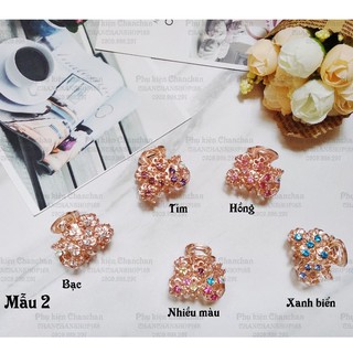 Thanh lí: Gấp tóc 3.5cm đính cườm còn 10k