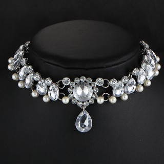 Dây Chuyền Choker Đính Đá
