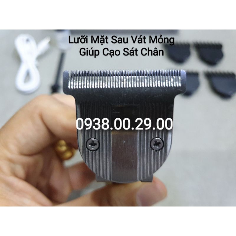 Tông Đơ Chấn Viền T770, T780 Lưỡi U-Blade Thép Không Gỉ 440C Cạo Siêu Nét.(Ảnh thật)