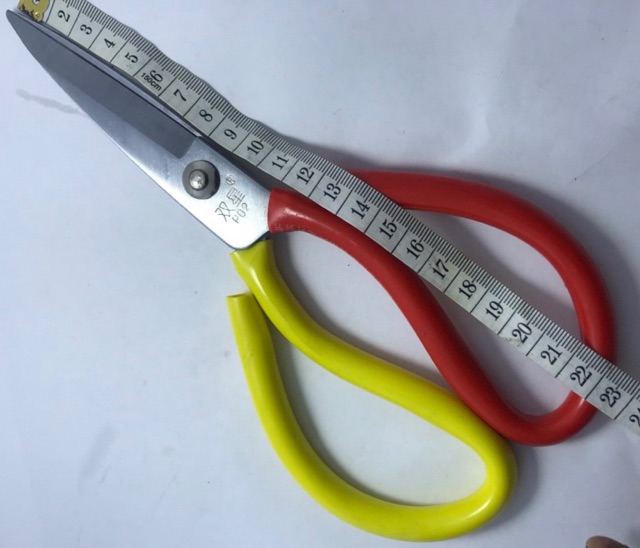 KÉO CẮT ĐA NĂNG CÁN ĐỎ,VÀNG SIZE ĐẠI
