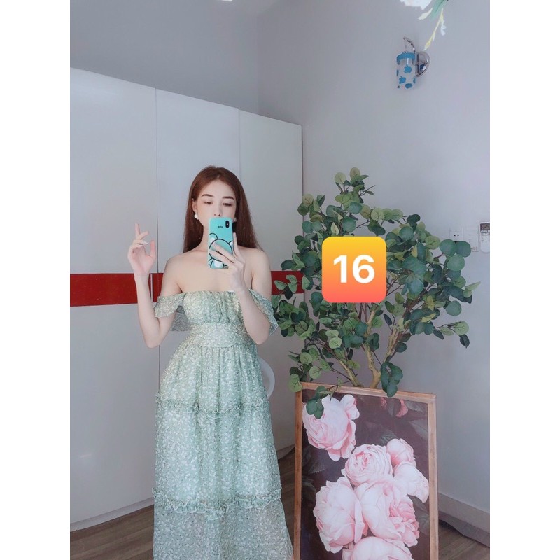 Đầm maxi cánh tiên bo ngực - hình thật | BigBuy360 - bigbuy360.vn