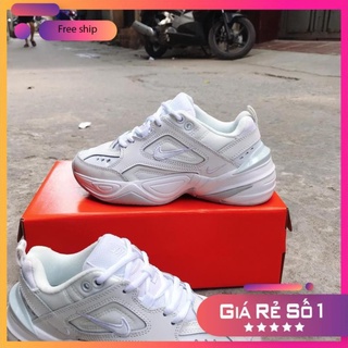 [Giảm giá thần tốc] [ Freeship - Xả kho ] Giày thể thao NlKE M2K, giày m2k tekno, Giày M2K nam nữ, Giày thể thao trắng '