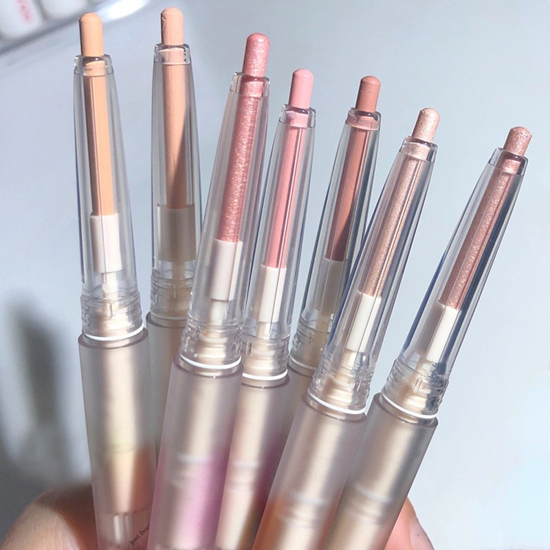 Bút Bắt Sáng Lụa Tơ Tằm Mềm Mại Tinh Tế Lâu Trôi Bắt Sáng Cho Mắt